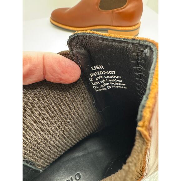 Nisolo Carmen Chelsea Boot 2.0 Brandy Leather Women’s Size 11 - Picture 10 of 12